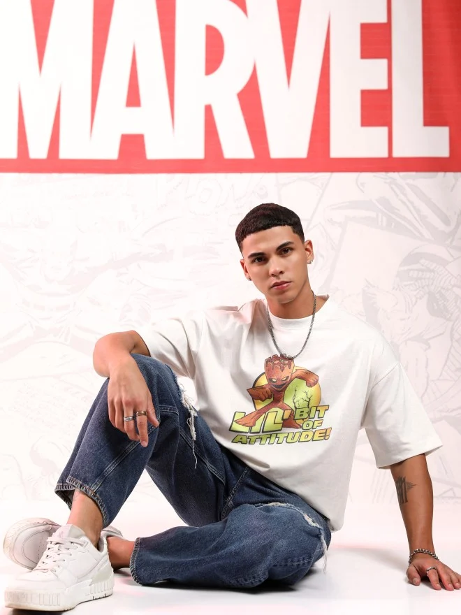 mens marvel printed tshirt