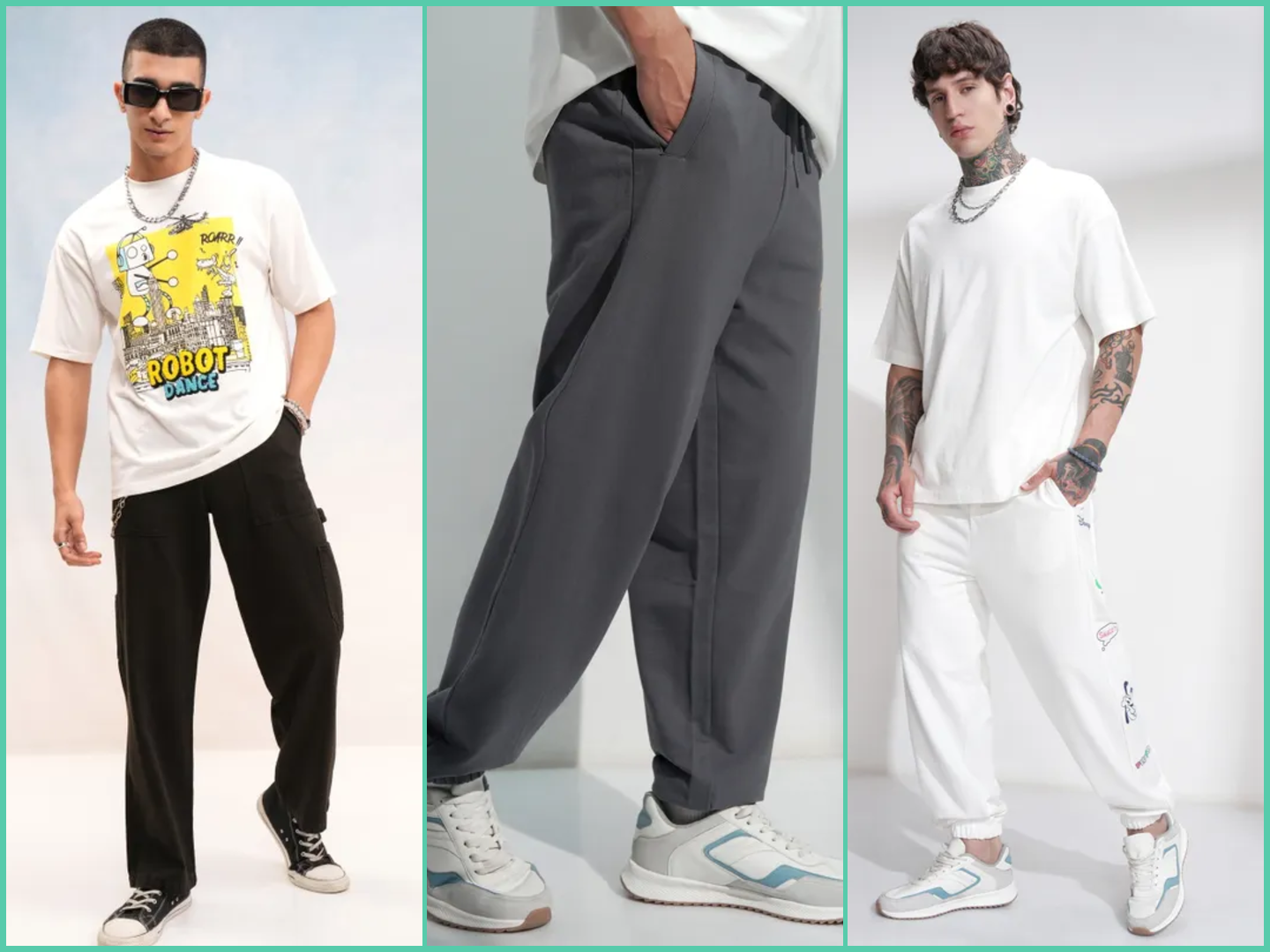 relaxed trousers for men