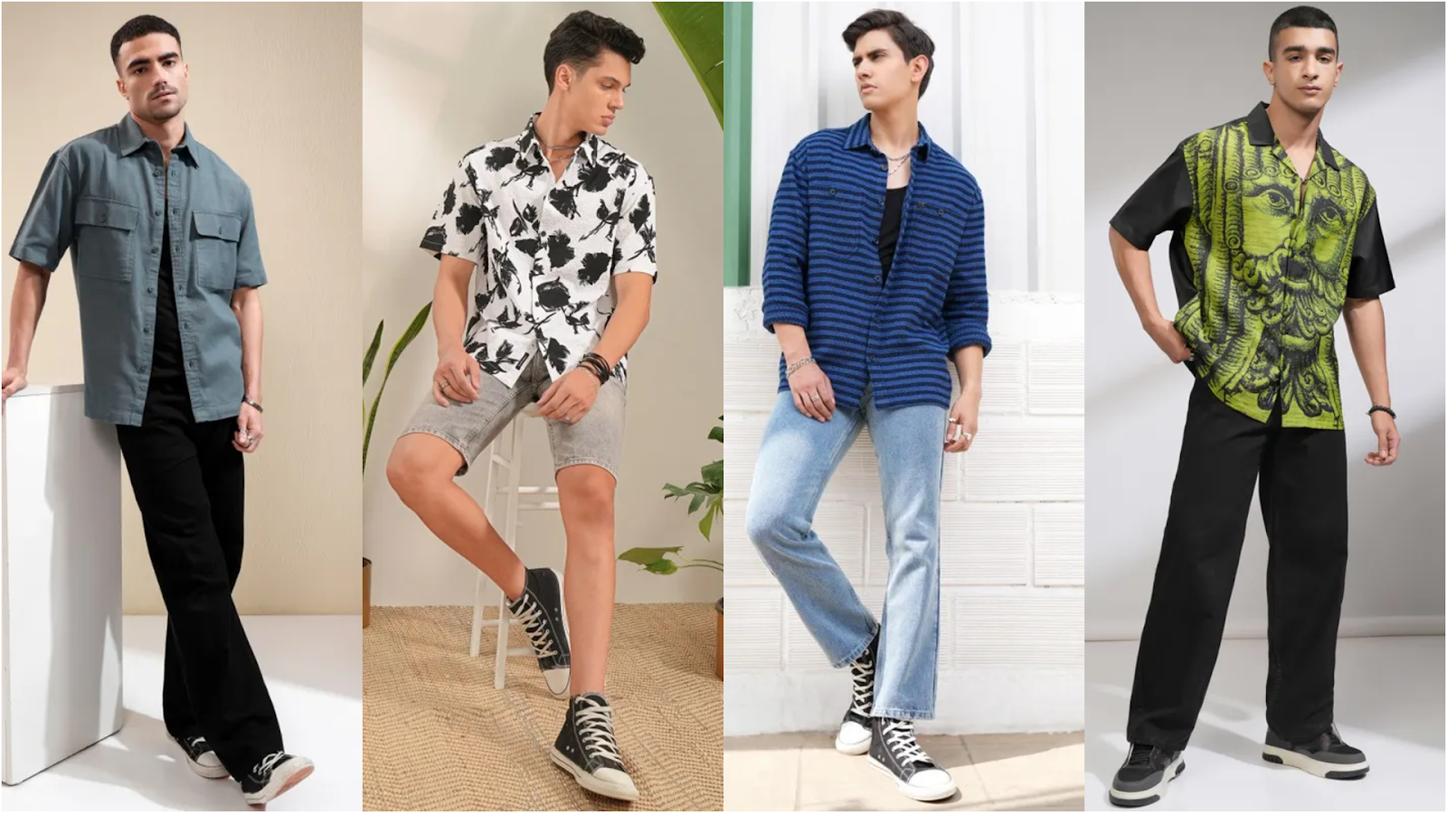 Oversized shirts for men